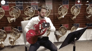 What Does a Plastic Horn Sound Like? - Houghton Horns